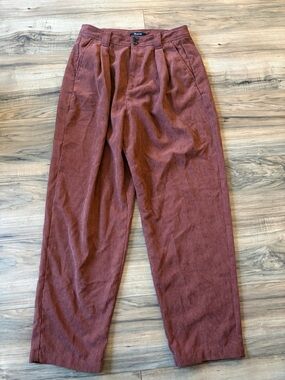 Madewell Corduroy Pants in Rust (women)